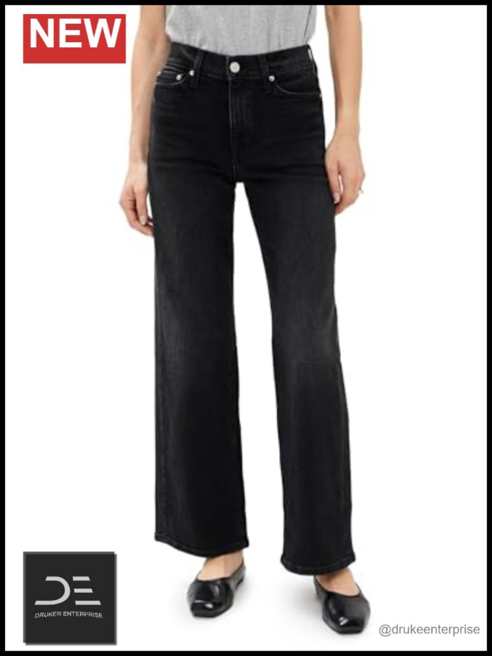 AYR The Secret Sauce Jeans Women Mid Rise Straight Stretch Denim